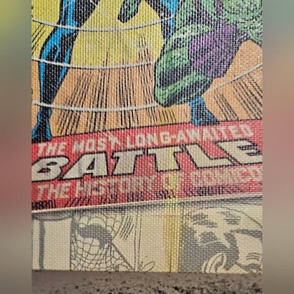 4-Piece Marvel Spider-Man Comic Cover Canvas Wall Art Set 12x12 Superhero Décor - Picture 15 of 15